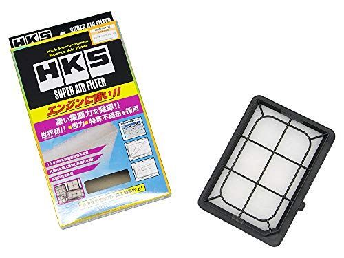 HKS スーパーエアフィルター フィットGK3，GK4，GK5，GK6.RT1，RT2，RT3，RT4 ヴェゼル RU1，RU2.FD1 ヴェゼルハイブリッド RU3，RU4.RN6，RN7，RN8，RN9 70017-AH116 エアクリーナー 70017-