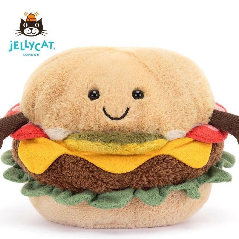 JELLYCATハンバーガーのぬいぐるみ