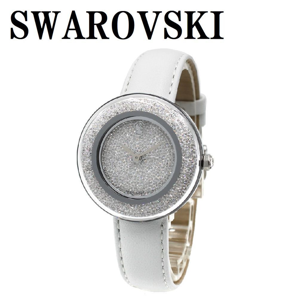 スワロフスキー SWAROVSKI Crystalline Lustre 5668887 腕時計 クリスタルライン ラスター クォーツ アナログ 電池式 ウォッチ レディース ホワイト ホワイトクリスタル