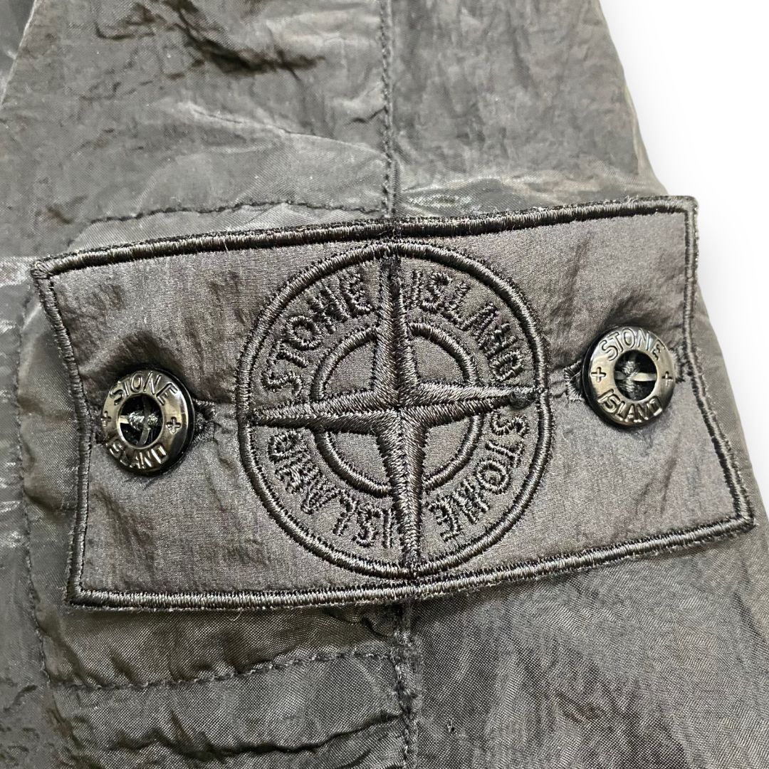 STONE ISLAND ストライプナイロンコート サイズL - GRAIZ-UsedBrand