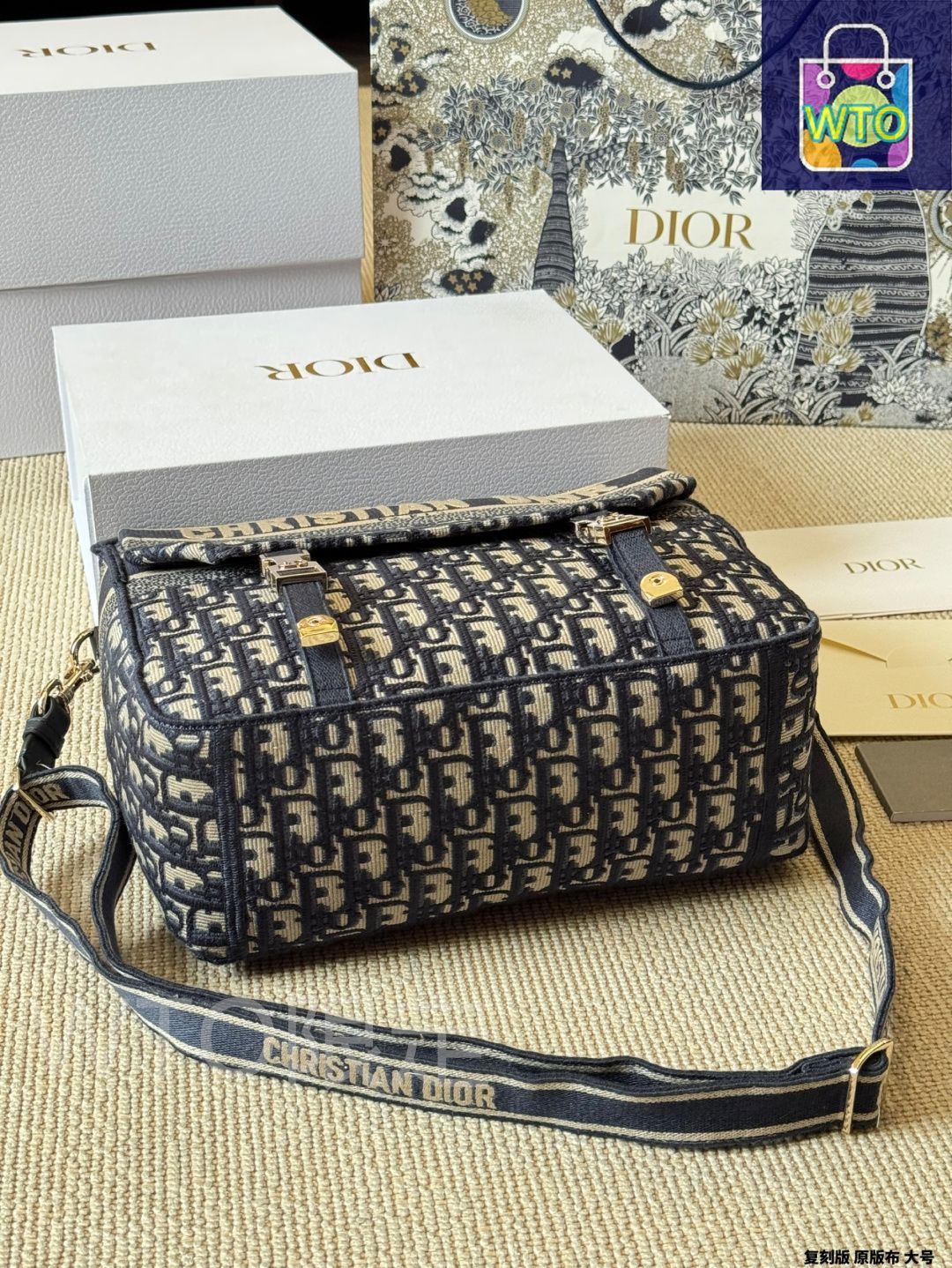 今日特価】Dior ディオール キャンプ メッセンジャーバッグ