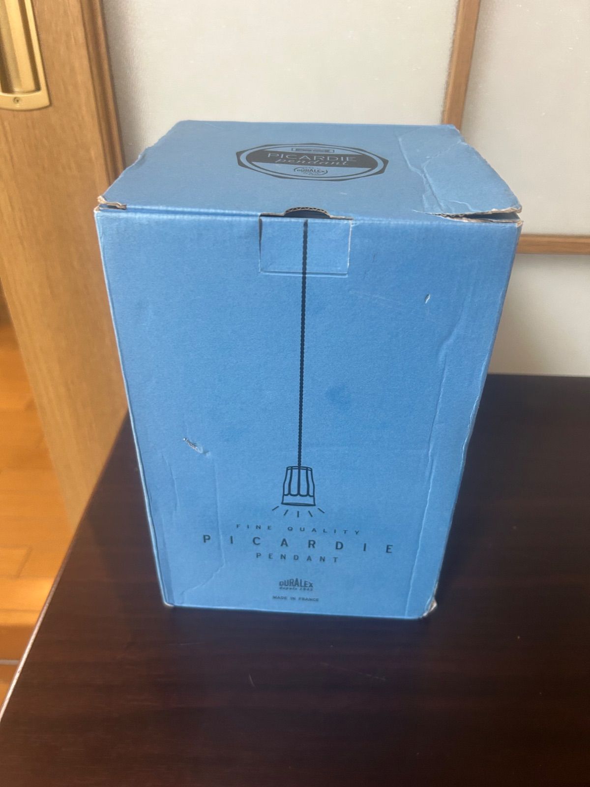 デュラレックス ピカルディ グラス ランプ フランス カーボンソケット アンティーク風 電球付き NEXPOTALLINN_EU