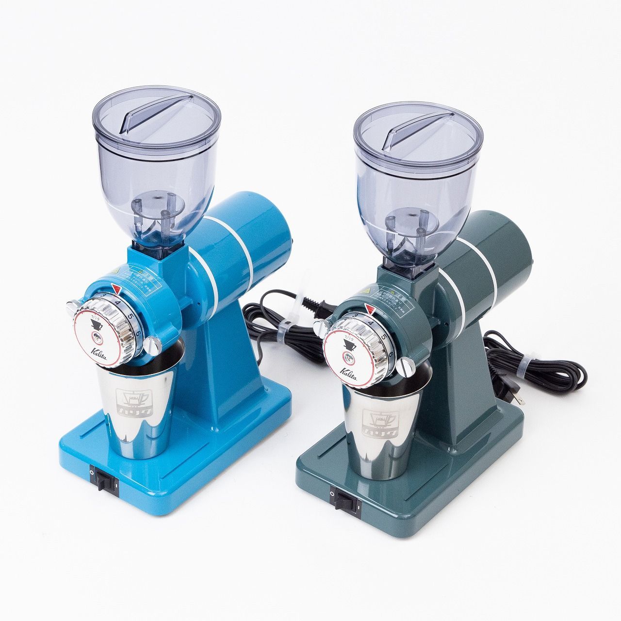 Kalita KCG-17(SB) BLUE カリタ電動コーヒーミル　ブルー Kalita カリタ ネクストG2 電動コーヒーミル KCG-17(RB