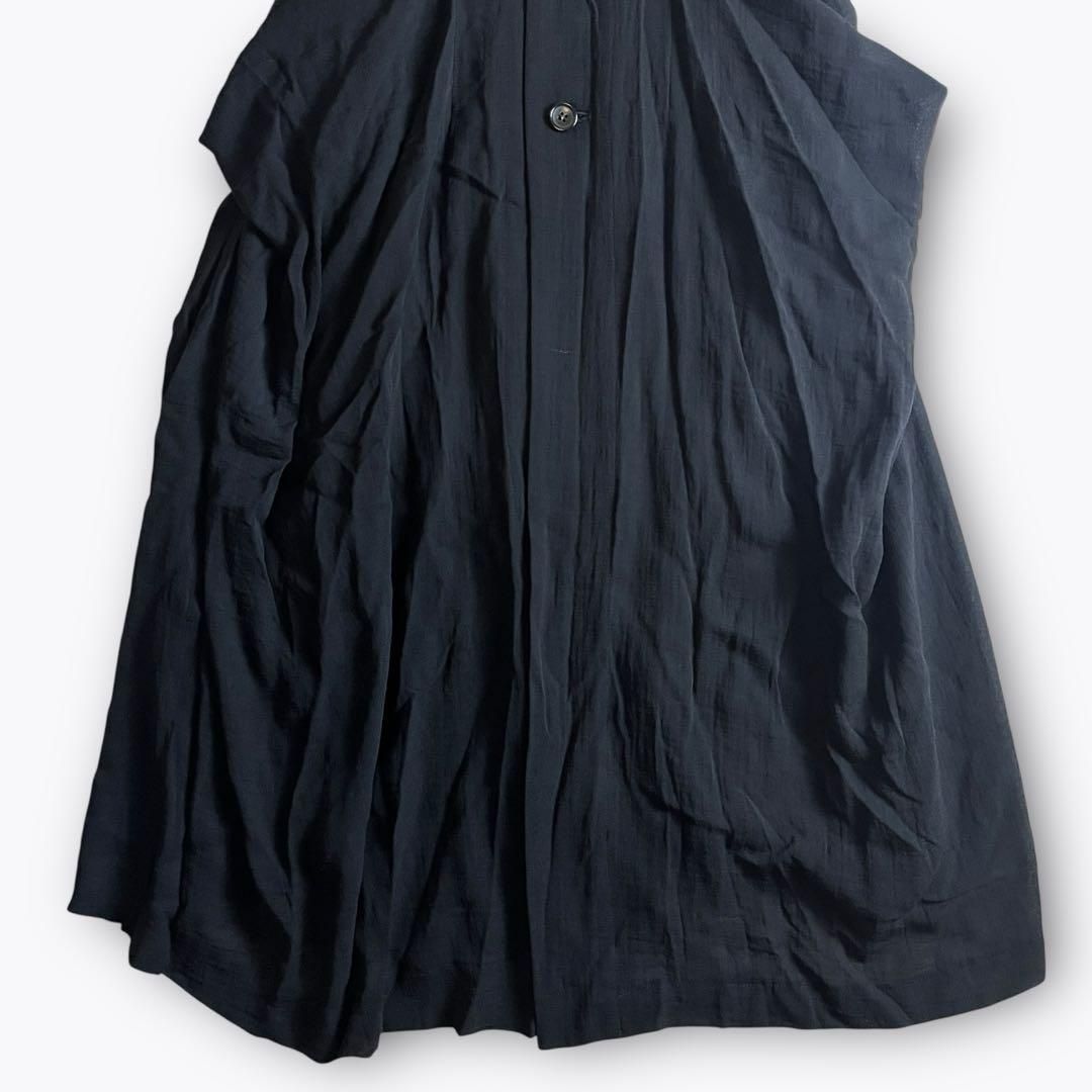 AD1993】COMME des GARCONS ノースリーブワンピース 黒 2000000020334