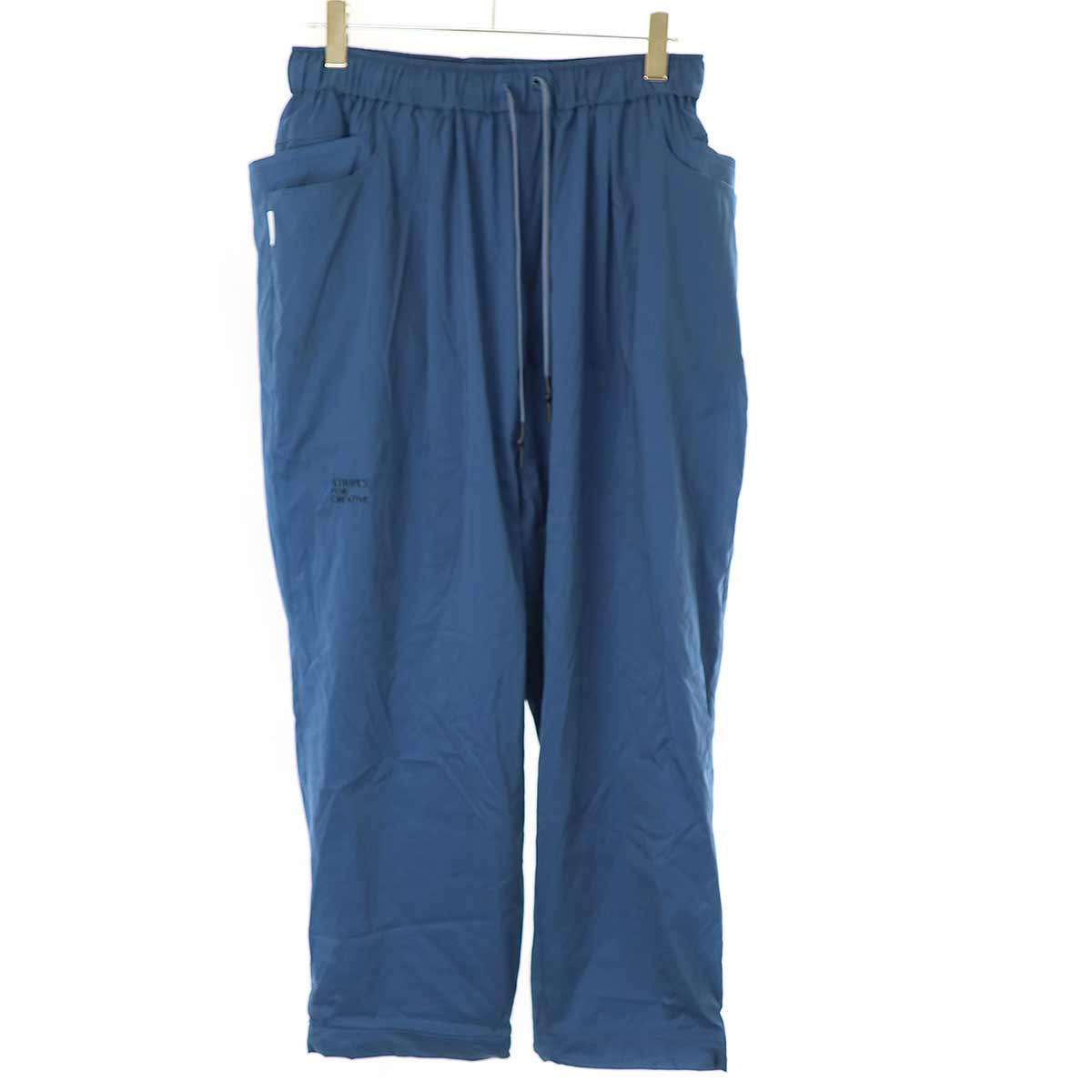 S.F.C  Stripes For Creative エスエフシー 24SS SPORTY NYLON BAGGY ナイロンバギーパンツ ブルー M SFCSS24P04