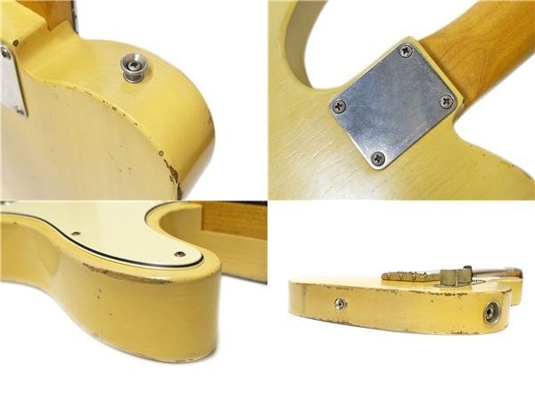 人気アイテムお得に購入！ ビッグテックス テレキャスター エレキギター ブロンド BTG-62 レリック Big Tex Telecaster ソフトケース 保証書付 【緊急大幅値下げ！】