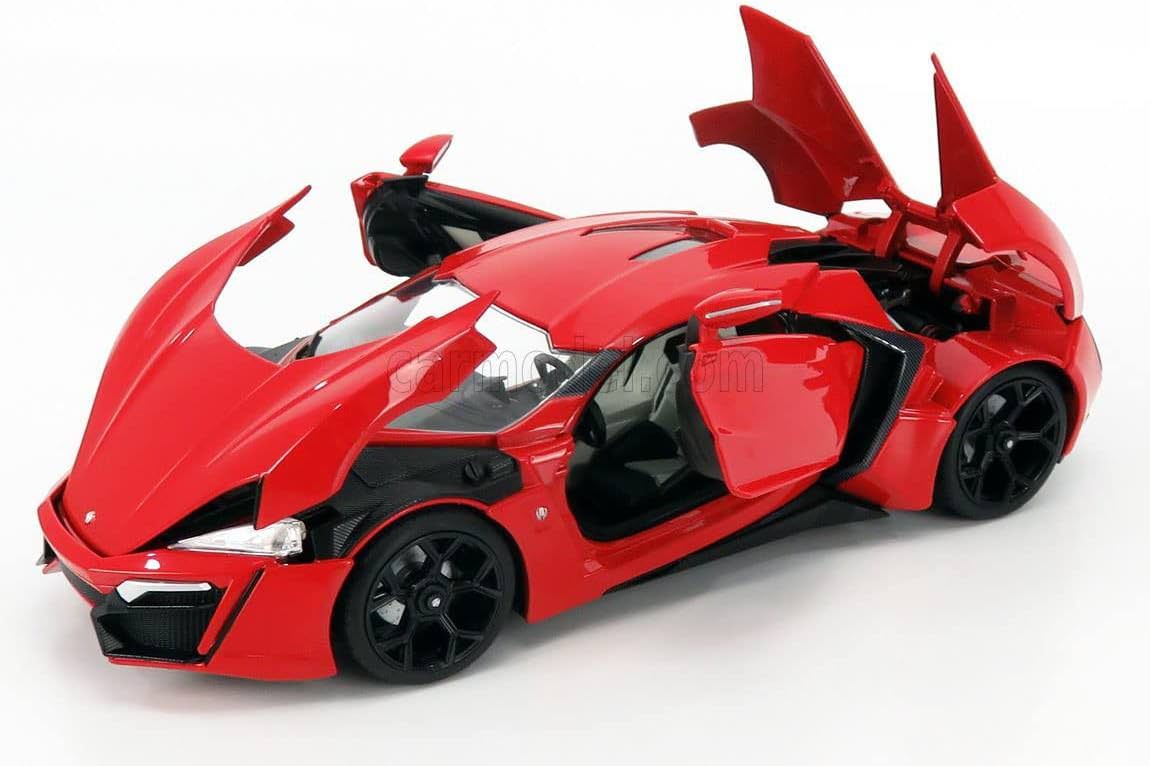 1/18 ライカンハイパースポーツ ミニカー ライカン ハイパースポーツ ワイルドスピード SKY
