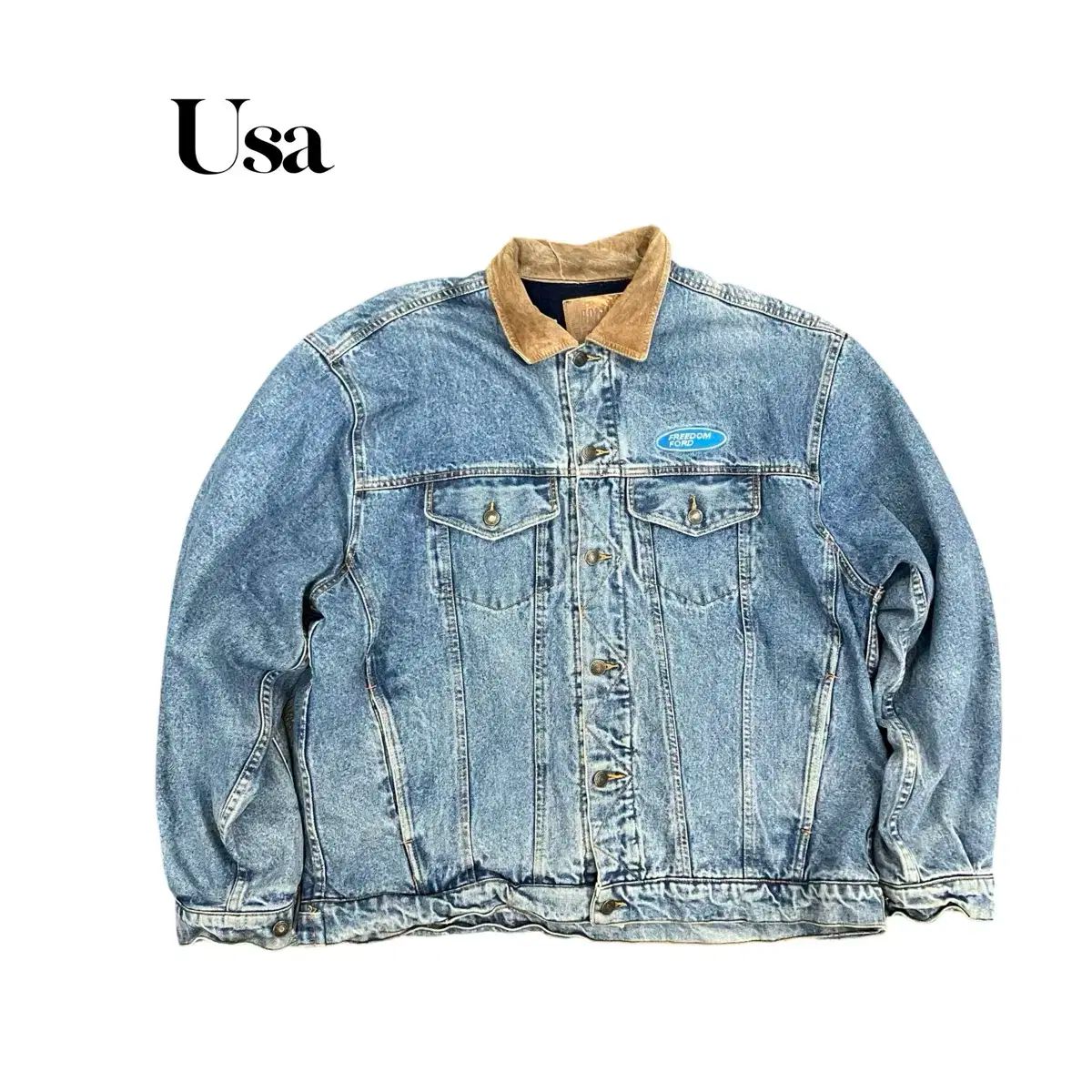 105 セール中 ） 80s usa フォードジーンズジャケット