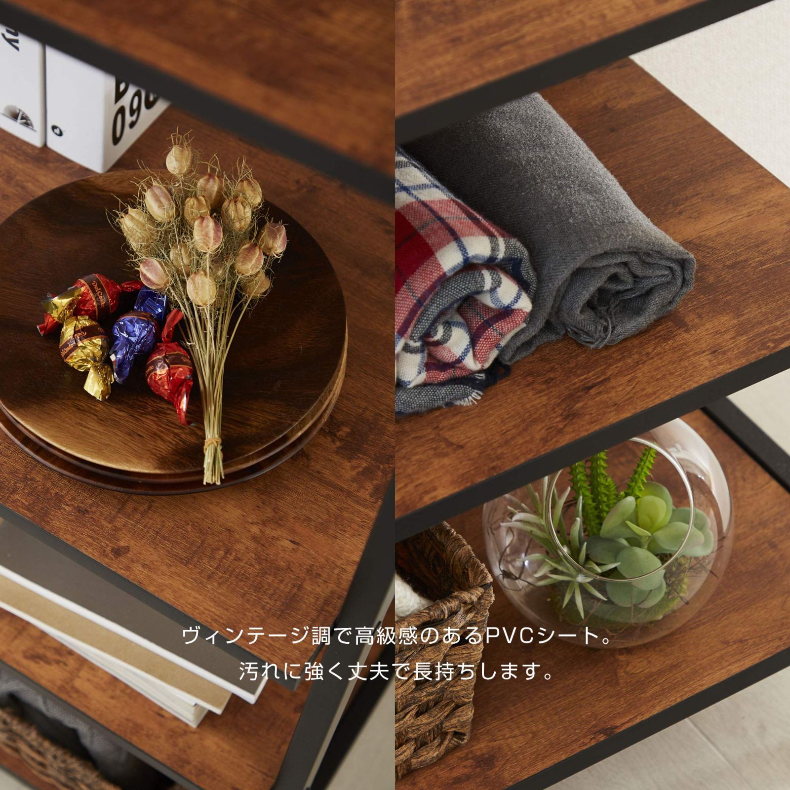 ドウシシャ ビスカーナ スリムラック 幅40cm 6段 Amazon｜ドウシシャ ビスカーナ スリムラック 幅40cm 6段 棚