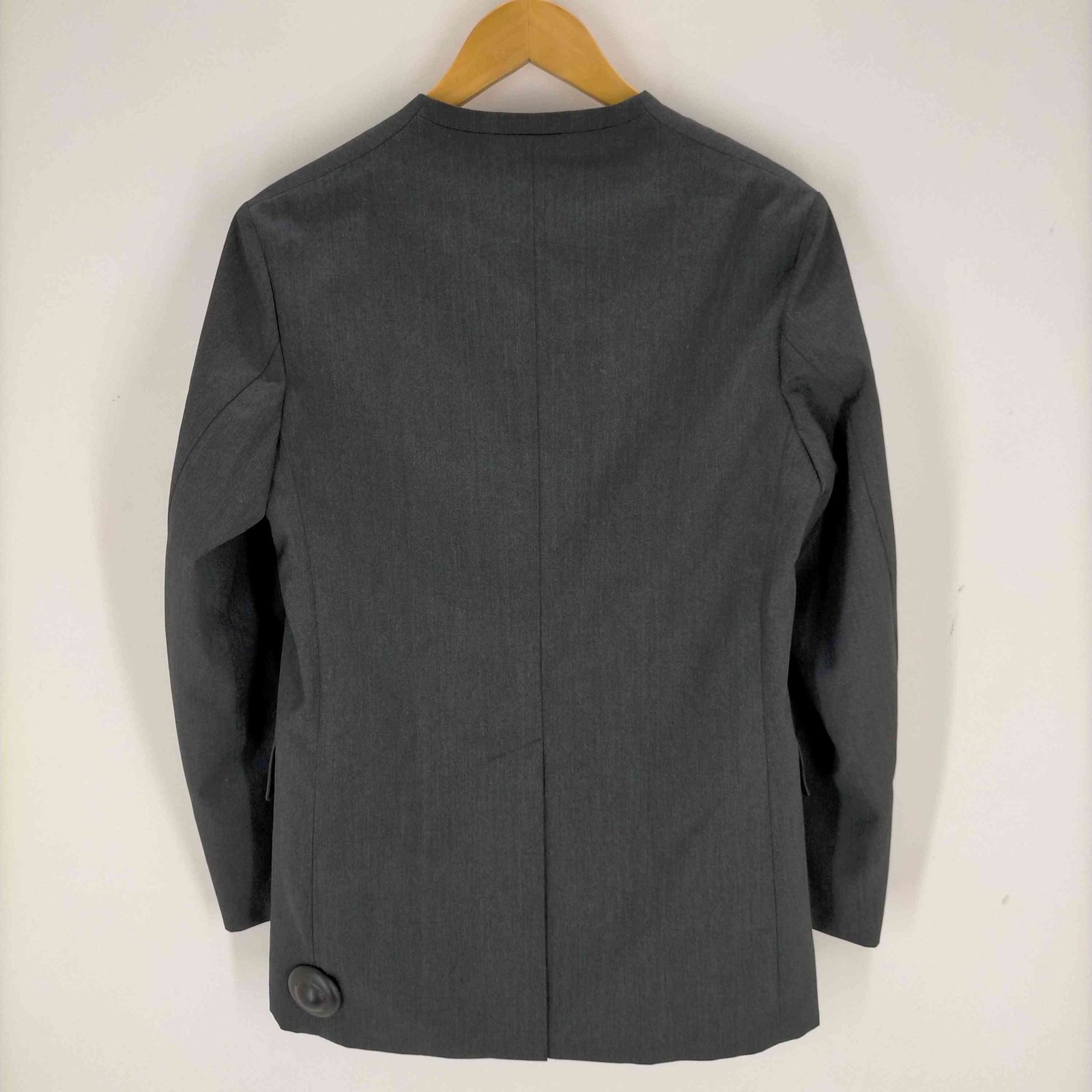 エイトン ATON COMPACT WOOL | ノーカラージャケット レディース 36 