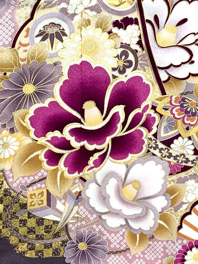 四つ身の着物と結び帯