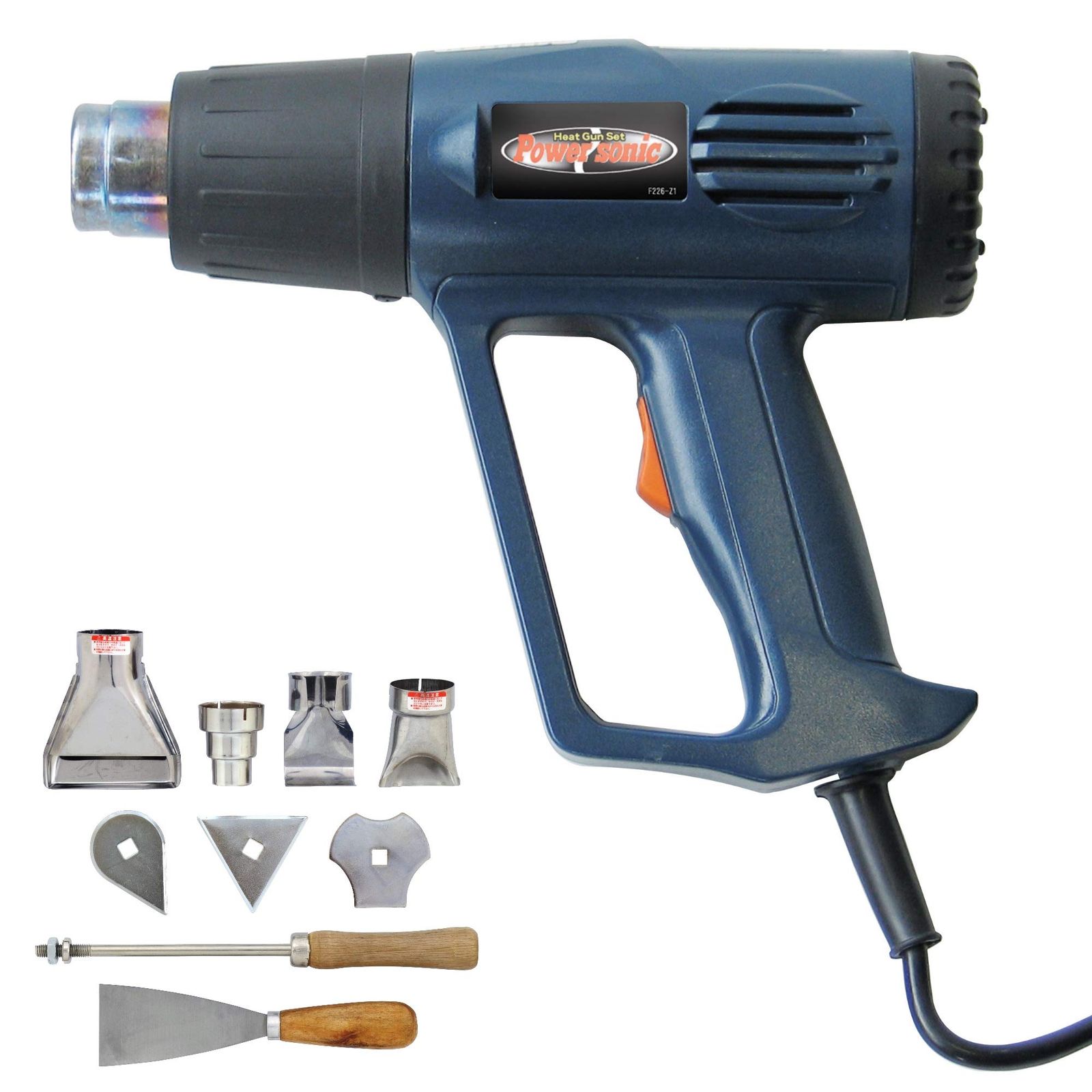 パオック PAOCK Power sonic パワーソニック ヒートガンセット 50-650℃ 1200W HG-10S