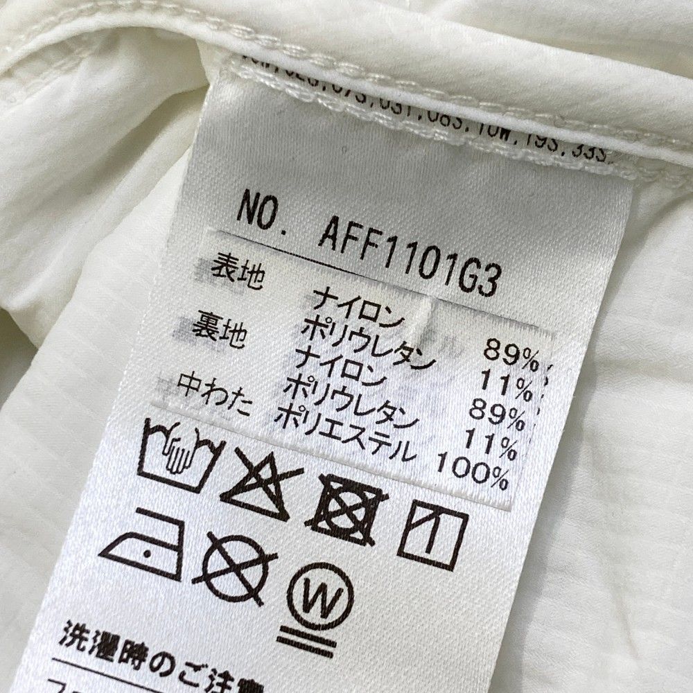 and per se ホワイト ジャケット Mサイズ(未使用品) アンパスィ ダウンジャケット 白 ロゴワッペン ダウン90