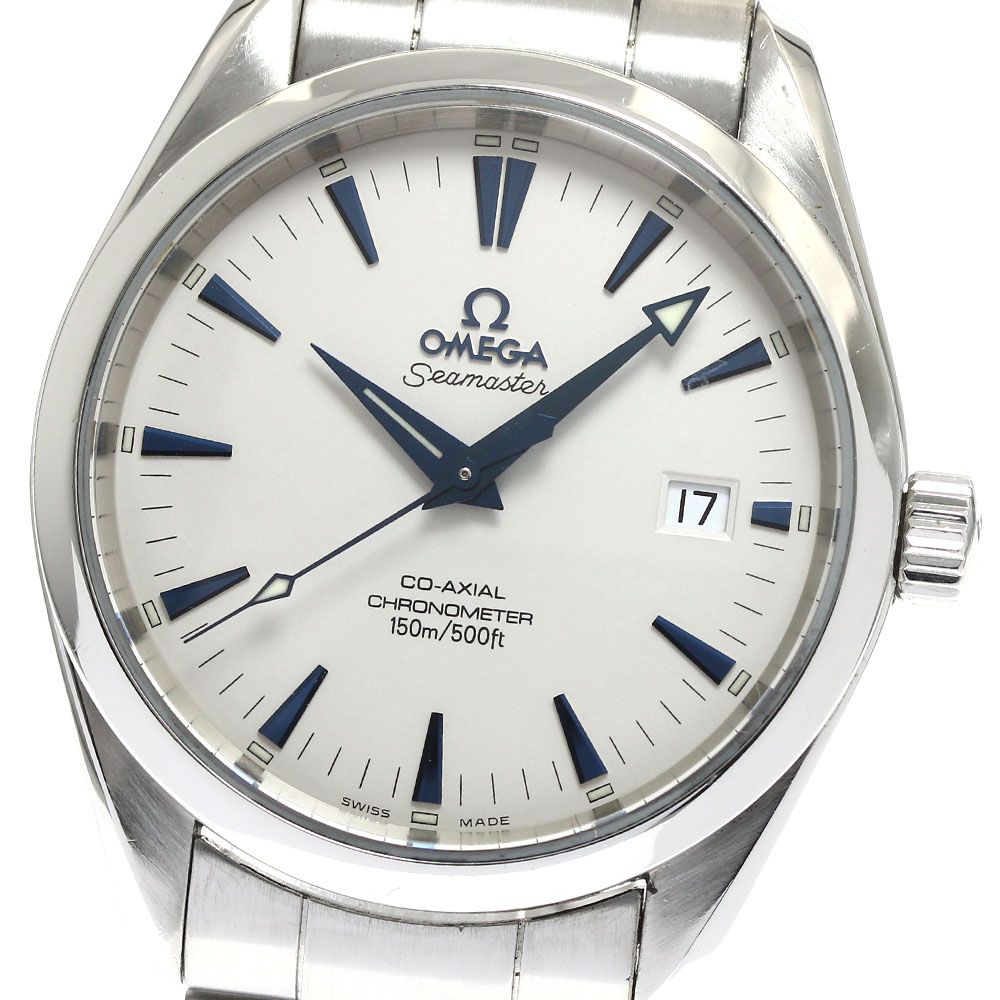 オメガ OMEGA 2503.33 シーマスター アクアテラ デイト コーアクシャル 自動巻き メンズ _877550