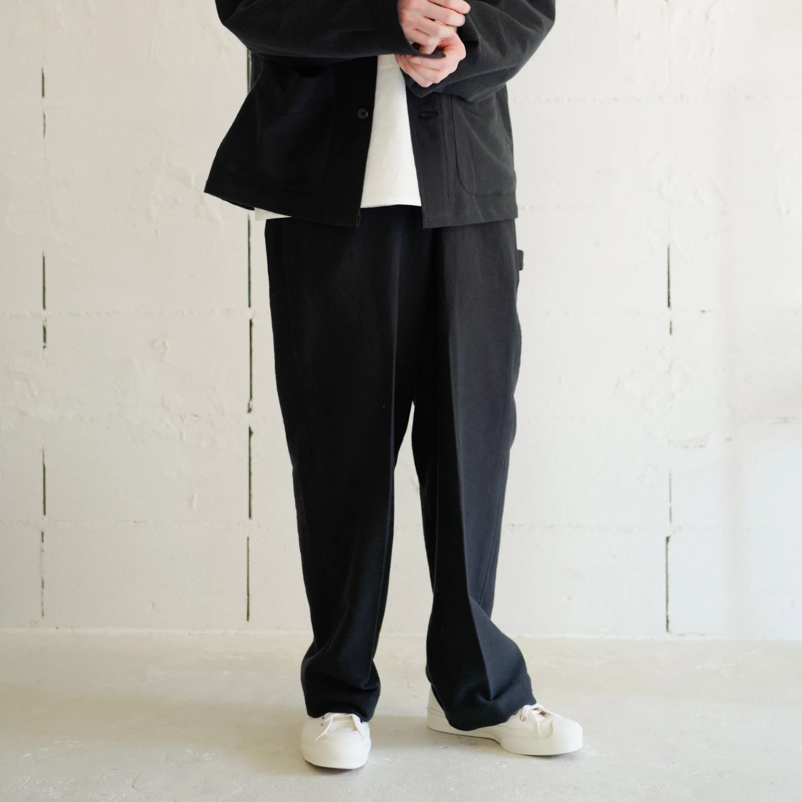 HATSKI ハツキ Silk Moleskin Work Pants HTK-23012 シルク