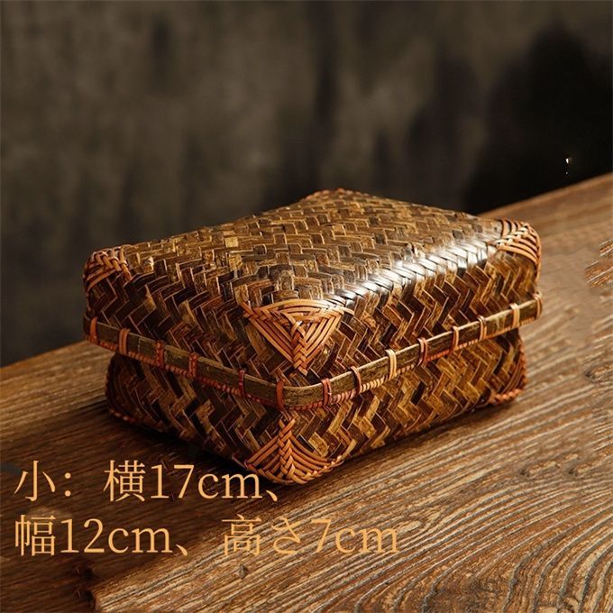 日本製 昭和50年代 高級 竹細工 ブローチ 竹変化、50年 - 竹虎四代目が