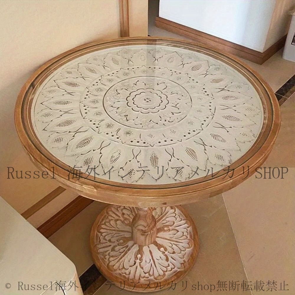 コーヒーテーブル ヴィンテージ調 フレンチ 無垢材 ナチュラル 木目