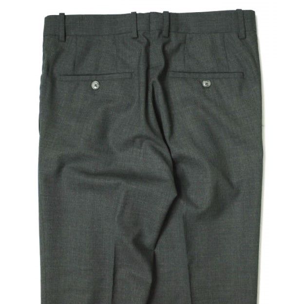 ベルナールザンス スラックス トロピカルウール 2プリーツ ビームスF