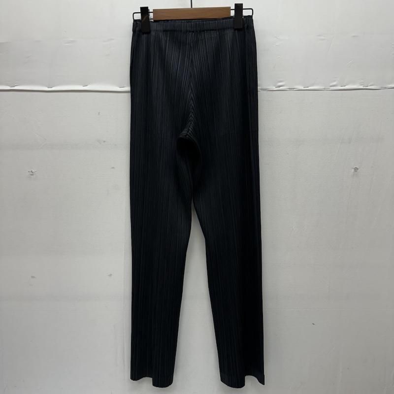 PLEATS PLEASE プリーツプリーズ パンツ スラックス ISSEY MIYAKE プリーツ ストレート パンツ PP01-JF823