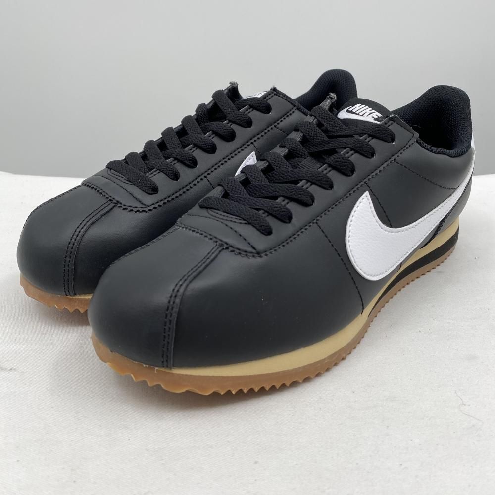 【中古】NIKE CORTEZ BLACK WHITE GUM サイズ26.5cm DM4044-002 ナイキ[17]