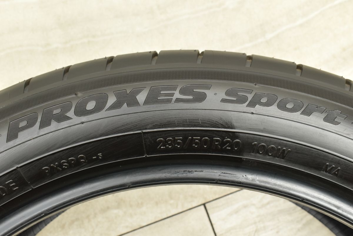 2024年製 新車外し】トーヨー プロクセススポーツ 235/50R20 4本
