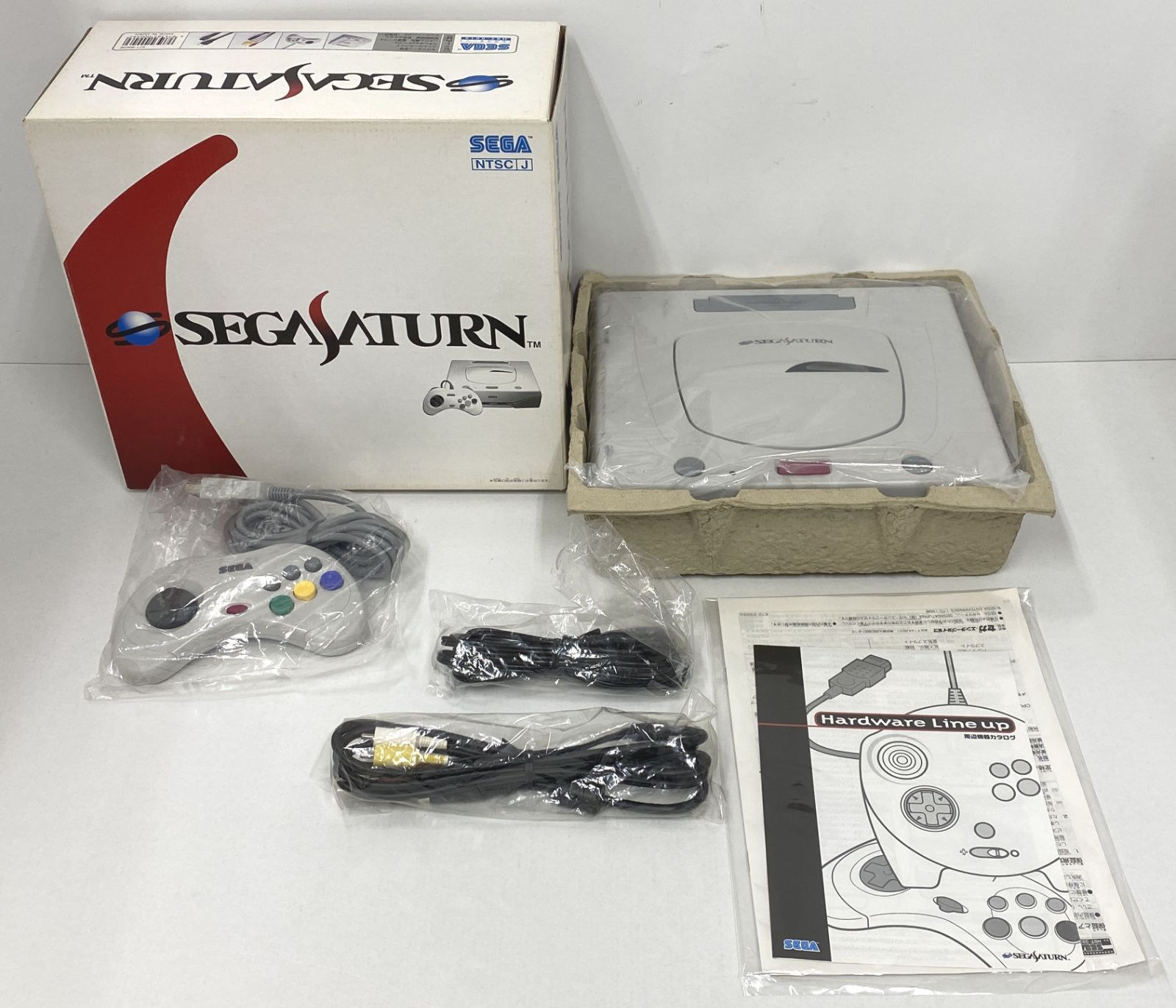 SEGA セガサターン ハード　ニュー サターン 本体　HST-0019　【中古品】 【動作確認済】 【25-20241106-A481】 【併売商品】