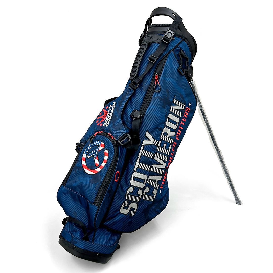 スコッティキャメロン　サークルT カートバッグ　ネイビー スコッティキャメロン サークルT カートバッグ ネイビー Scotty