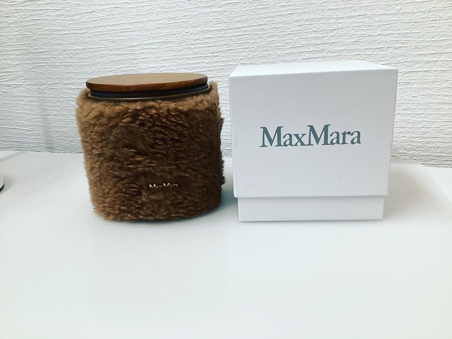 Max mara マックスマーラ テディ ベア ファブリック キャンドル | www
