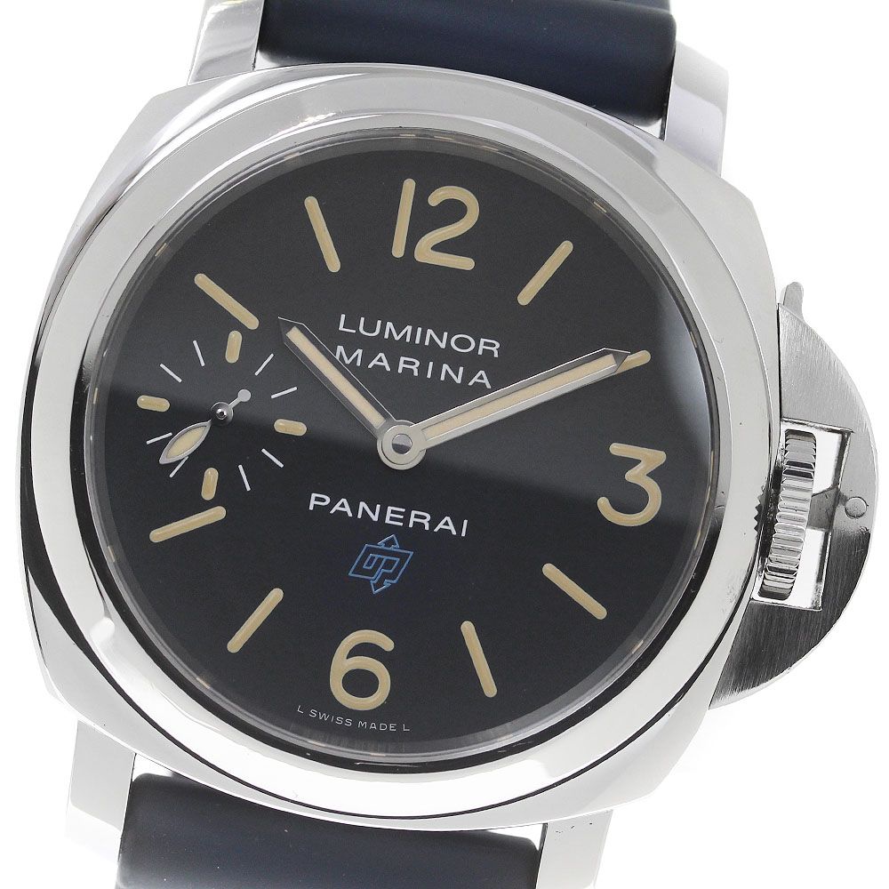 パネライ PANERAI PAM00631 ルミノールマリーナ ロゴ アッチャイオ 手巻き メンズ_816751