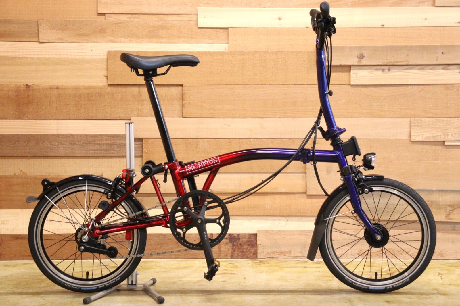 ブロンプトン BROMPTON M6L 2×3速 NINE STREETS カラー 2018モデル 16インチ 折り畳みミニベロ  フォールディングバイク 【立川店】 - メルカリ