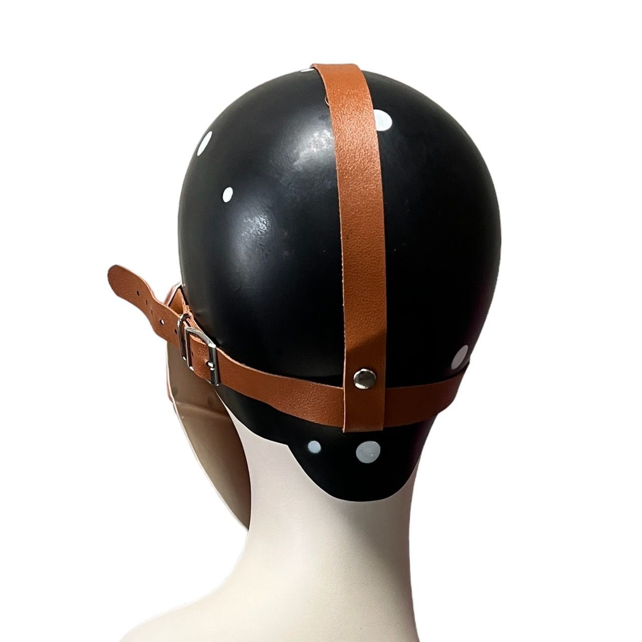 ラバー製ペストマスク（ブラウン）＊ハロウィンコスプレ＊ゴス