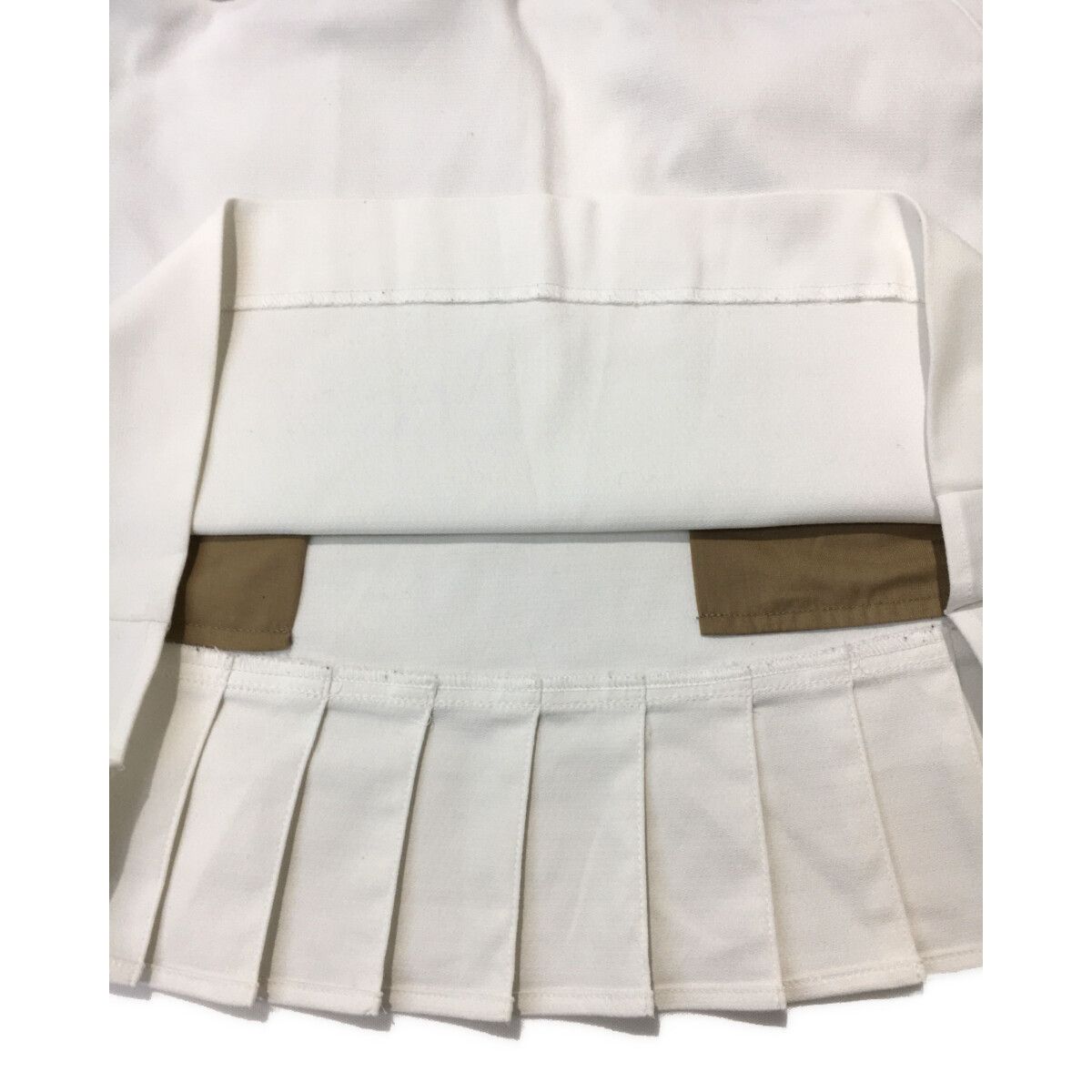 St.Andrews - coco 中古 セントアンドリュース StANDREWS レディース スカート S 白  ホワイト プリーツ 中古 レディース セントアンドリュース StANDREWS スカート S 白