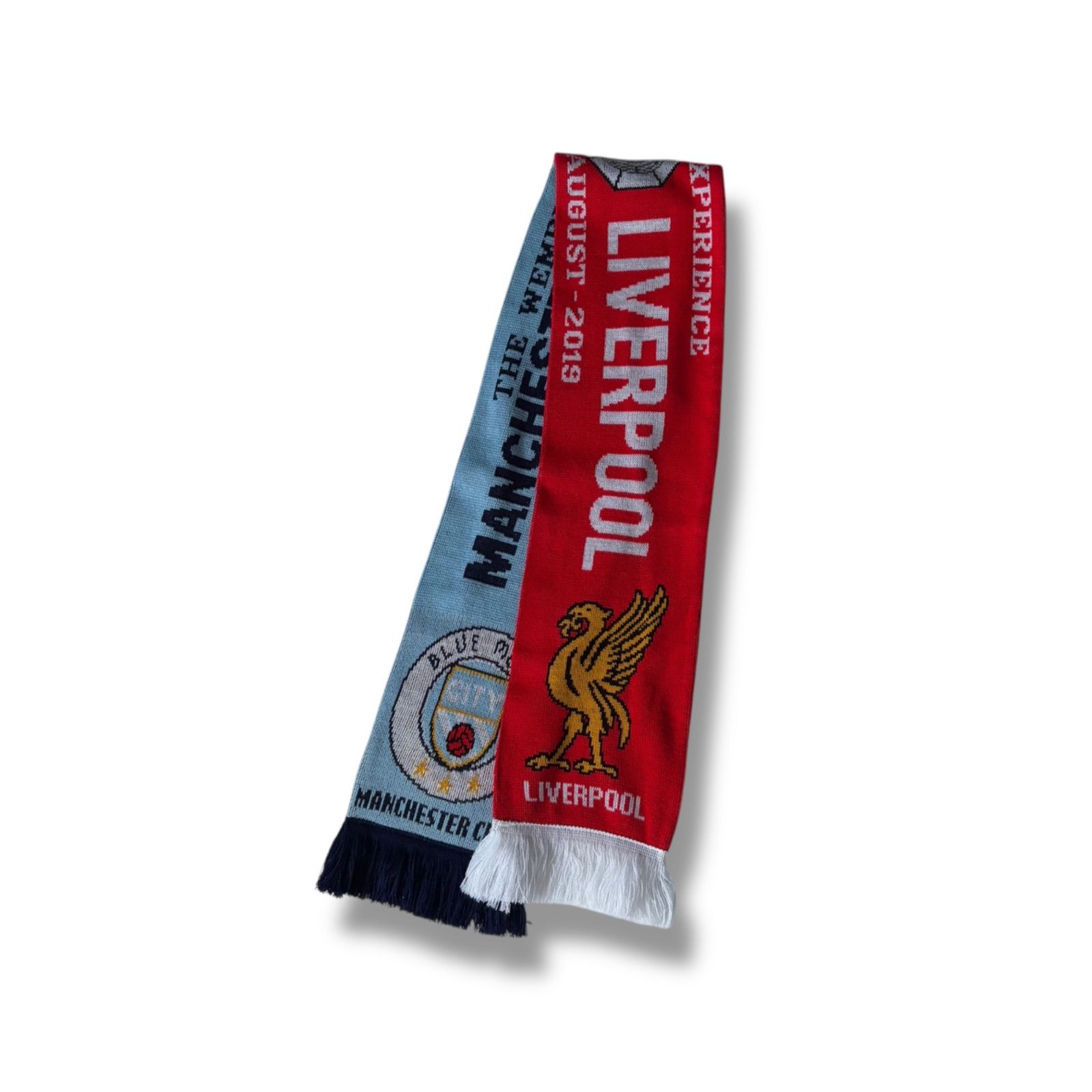 マンチェスター・シティ & リバプール マフラー MANCHESTER CITY VS LIVERPOOL Football Muffler マンチェスター