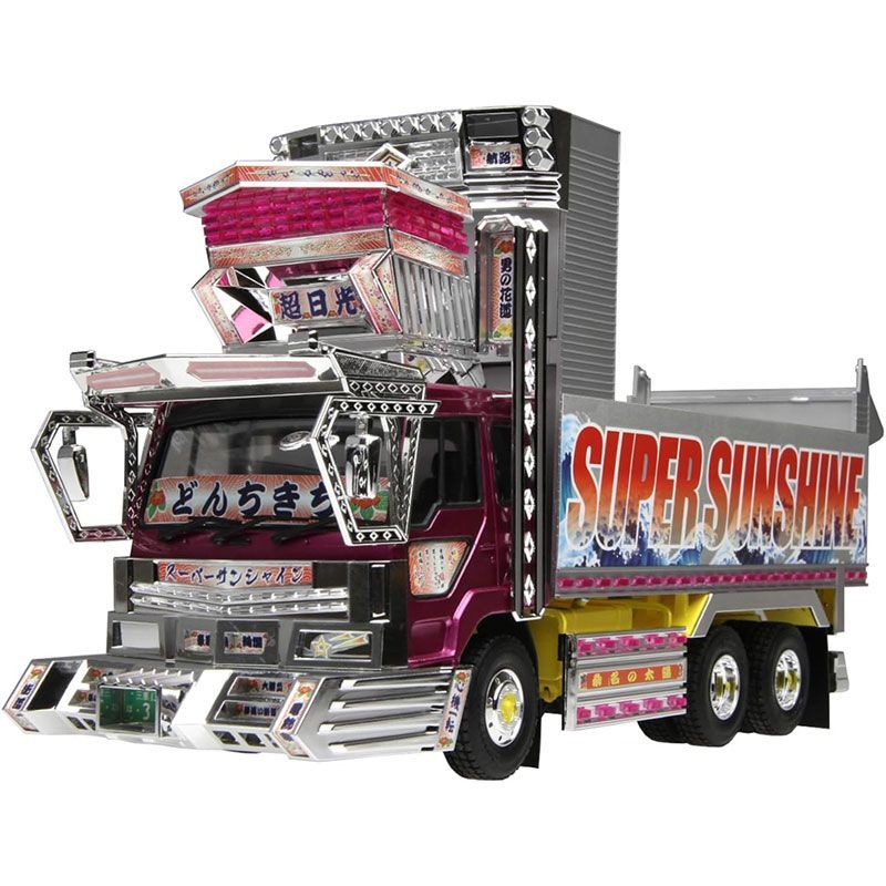 新品未組立 1/32 ザ・デコトラシリーズ No.2 二代目髑髏丸 プラモデル Amazon | 青島文化教材社(AOSHIMA) 1/32 ザ・デコトラシリーズ