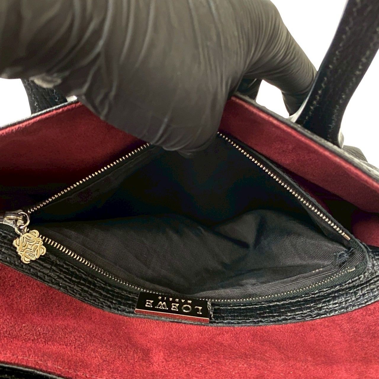 【美品】お値下げ！LOEWE ハンドバッグ 楽天市場】ロエベ ハンドバッグ/ゲート トップハンドル ミニ