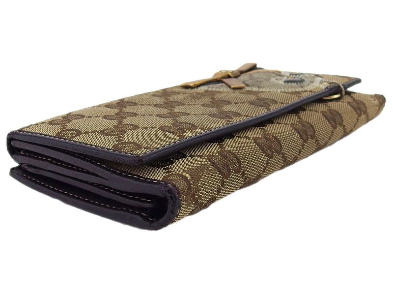 グッチ GUCCI 長財布 GGキャンバス グッチョリ チワワのブランド