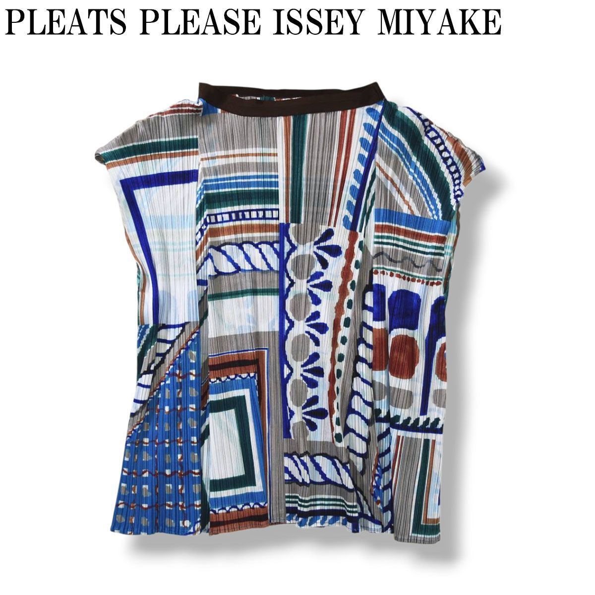 希少✨プリーツプリーズ イッセイミヤケ　食器柄 　総柄 　パンツ 希少✨プリーツプリーズ イッセイミヤケ 食器柄 総柄 パンツ 【公式通販】