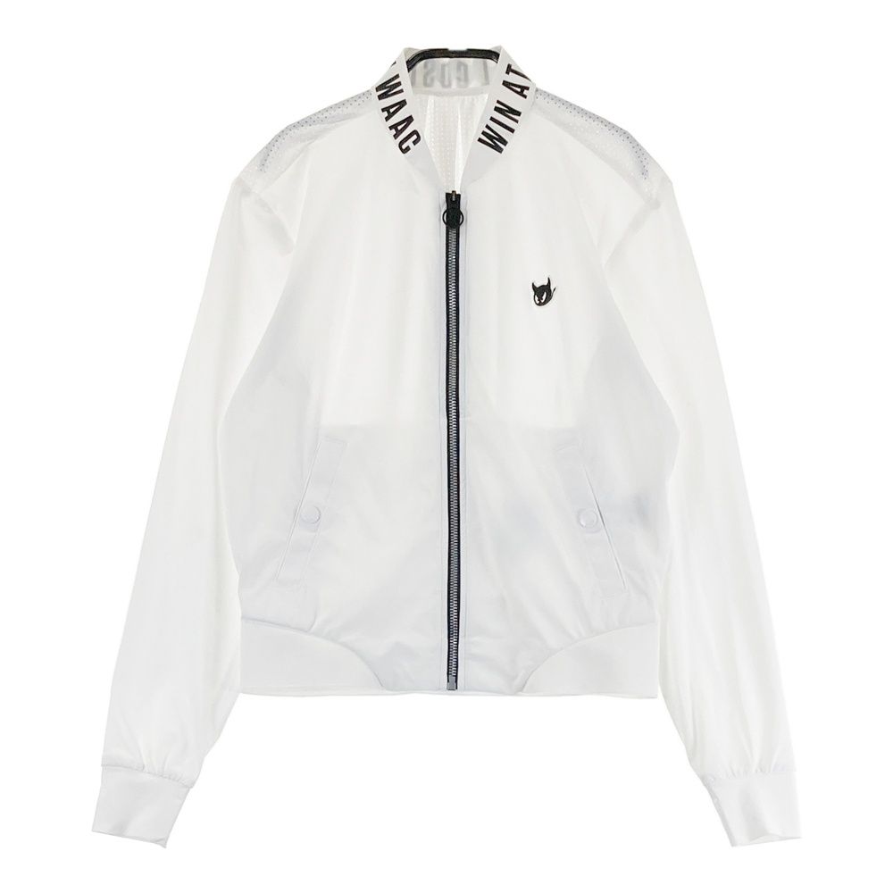 サイズ XS WAAC ワック モデル 冷感接触 ジップジャケット ホワイト系 240101537750 ゴルフウェア レディース ストスト