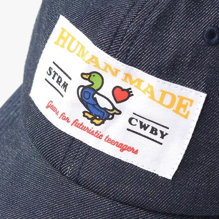HUMAN MADE 」 Denim Cap 帽子 HUMAN MADE 6 PANEL DENIM CAP Amazon