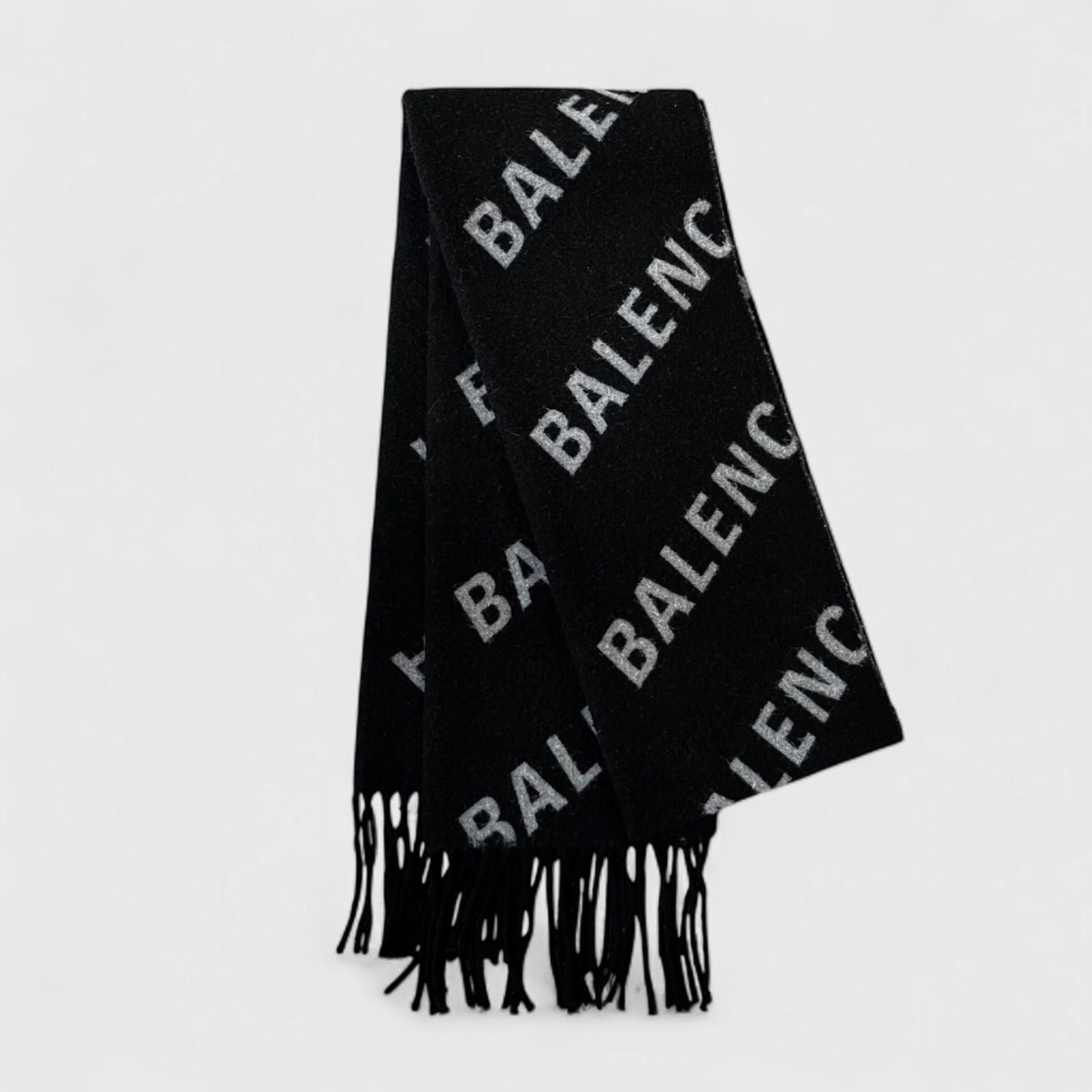 BALENCIAGA ロゴ入り ストール BALENCIAGA ロゴ入りマフラー・ストール 【公式通販】