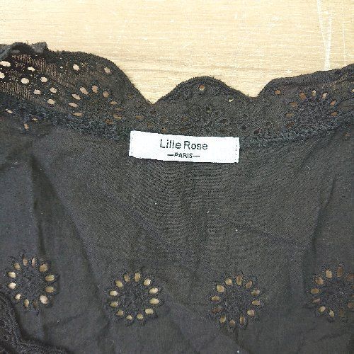 ◇ Lilie Rose リリーローズ 花柄刺? - ロング丈 ワンピース サイズS/L 