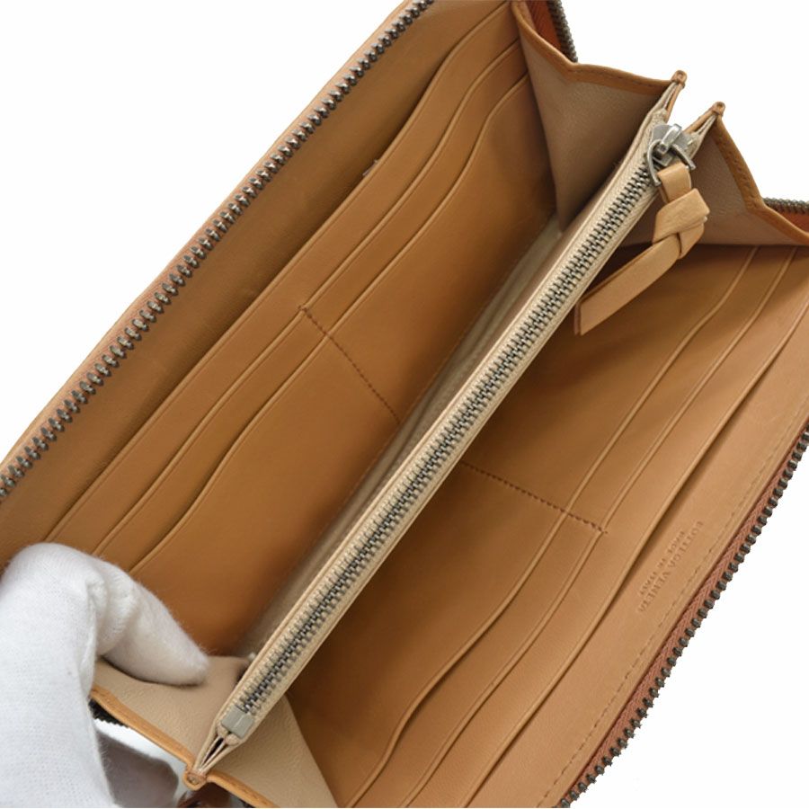 ボッテガヴェネタ BOTTEGAVENETA ラウンドファスナー長財布 イントレ
