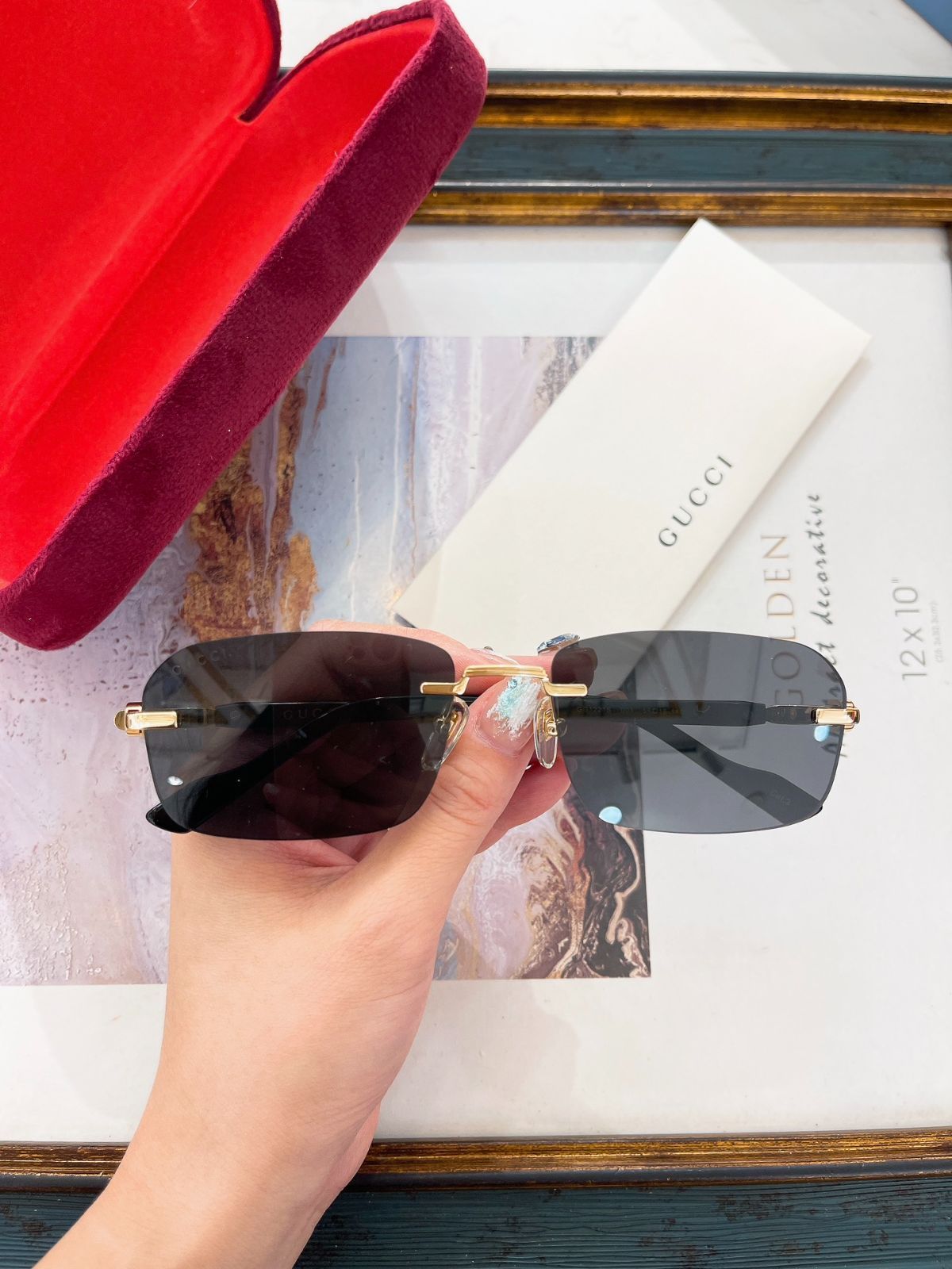 GUCCI モデル GG1221S サングラス メガモードアイウェア メガネ