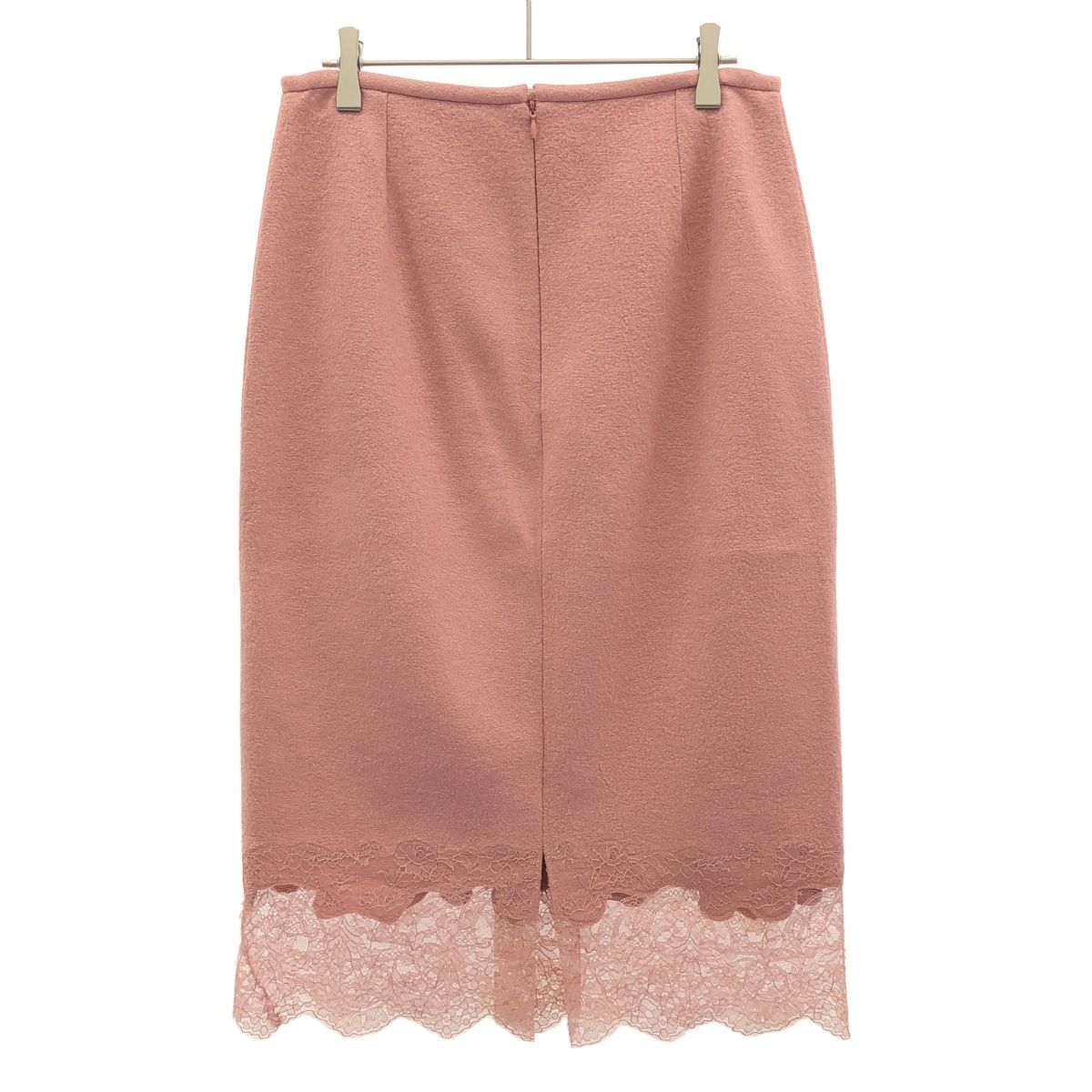 ERMANNO SCERVINO エルマンノ シェルヴィーノ レースボンディングスカート ピンク 44