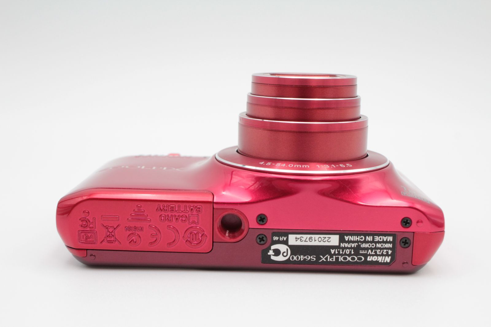 極上品 Nikon COOLPIX S6400 グロッシーレッド