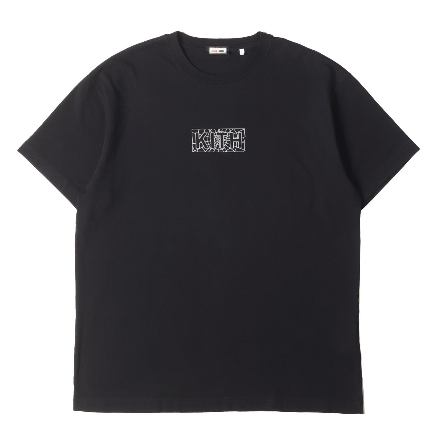 美品　KITH Tシャツ ブラック Mサイズ　クロップド　黒 美品】KITH NYC キス ニューヨークシティー Tシャツ サイズ:L
