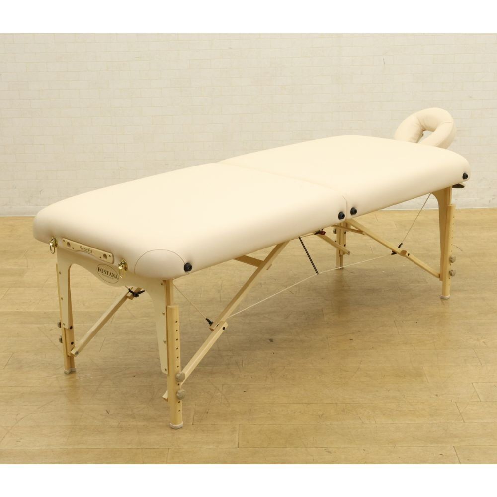 FONTANA Venezia フォンターナ ベネチアシリーズ マッサージベッド エステベット 幅75cm ベージュ 北海道 沖縄 離島 配送不可 併 M