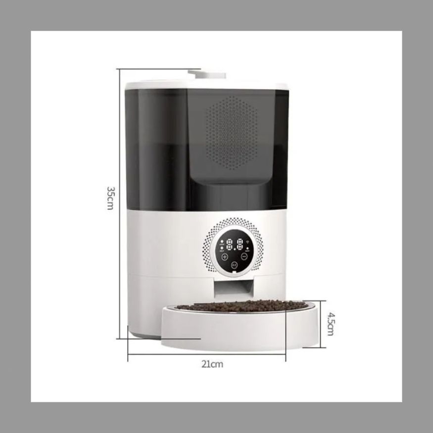 自動給餌器APP定時定量ペット自動給餌機ドッグフード大容量スマート給餌器