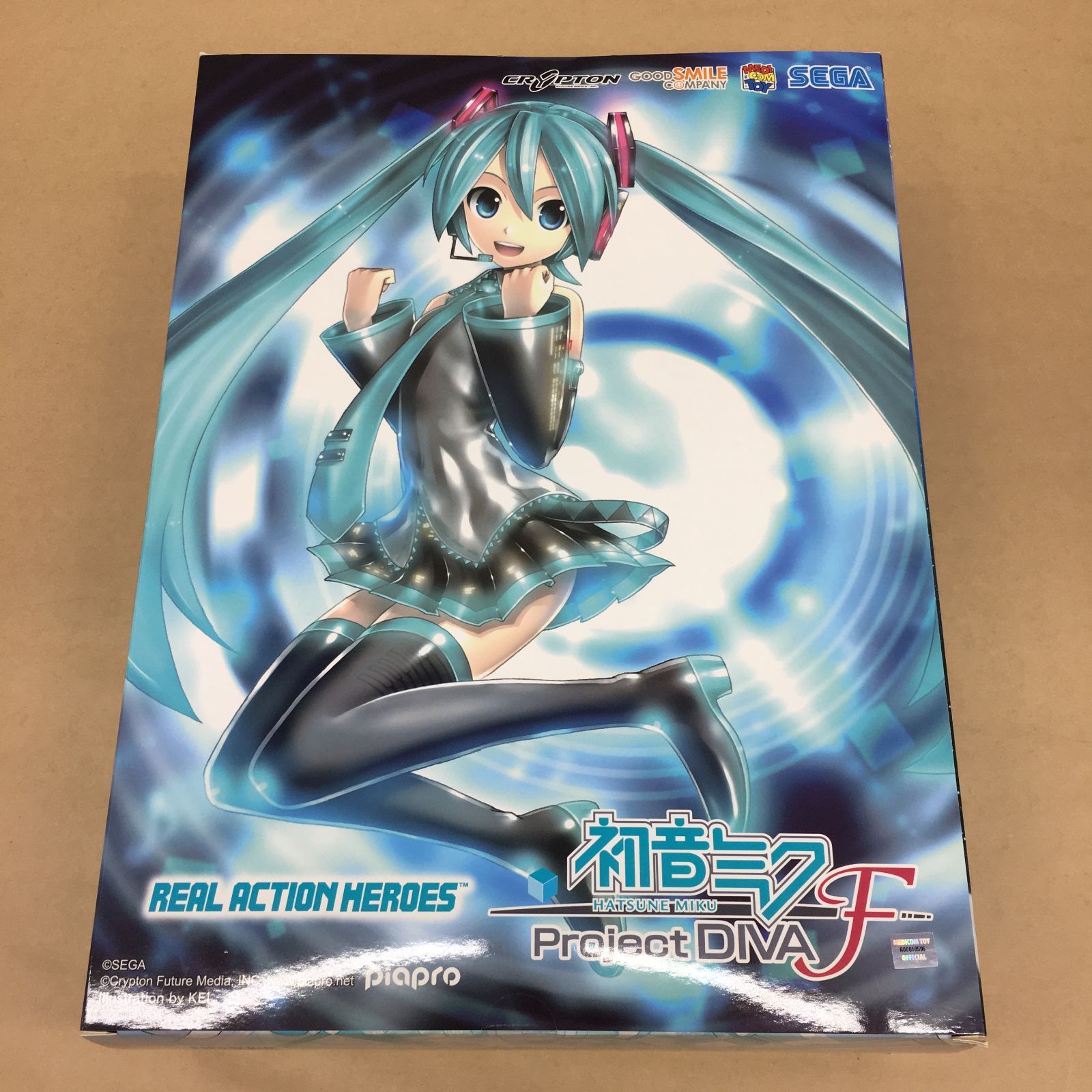 初音ミク リアルアクションヒーローズ フィギュアProject DIVA F リアルアクションヒーローズ 初音ミク -Project DIVA- F