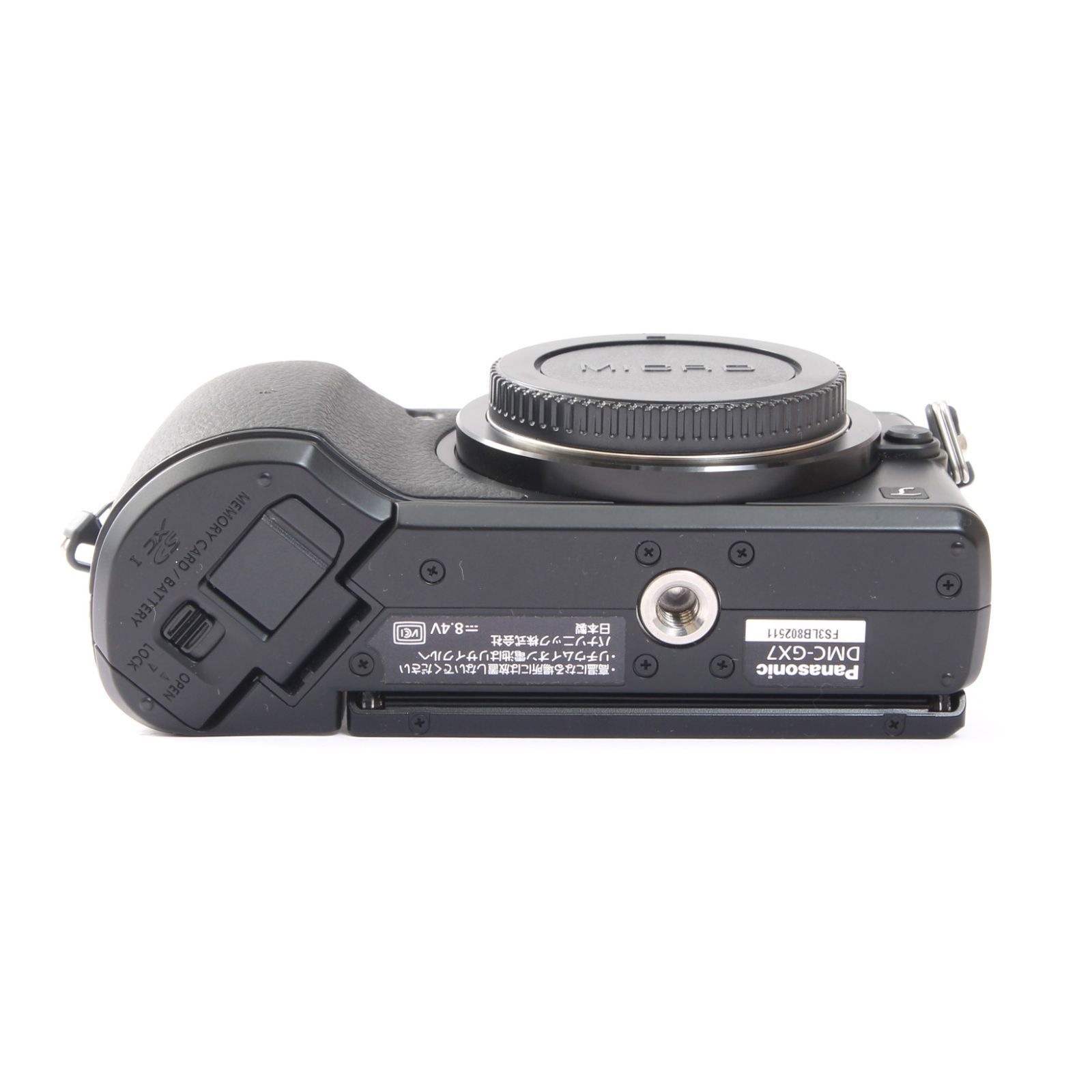 パナソニック(Panasonic) LUMIX GX7(DMC-GX7:ブラック) ボディ + ズームレンズセット(14-42mm) PLフィルター付 動作正常 美品